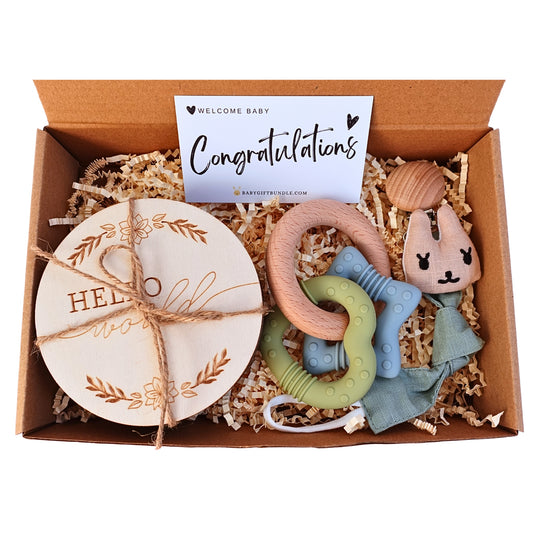 Baby Milestone Cards Gift Set - Neutral