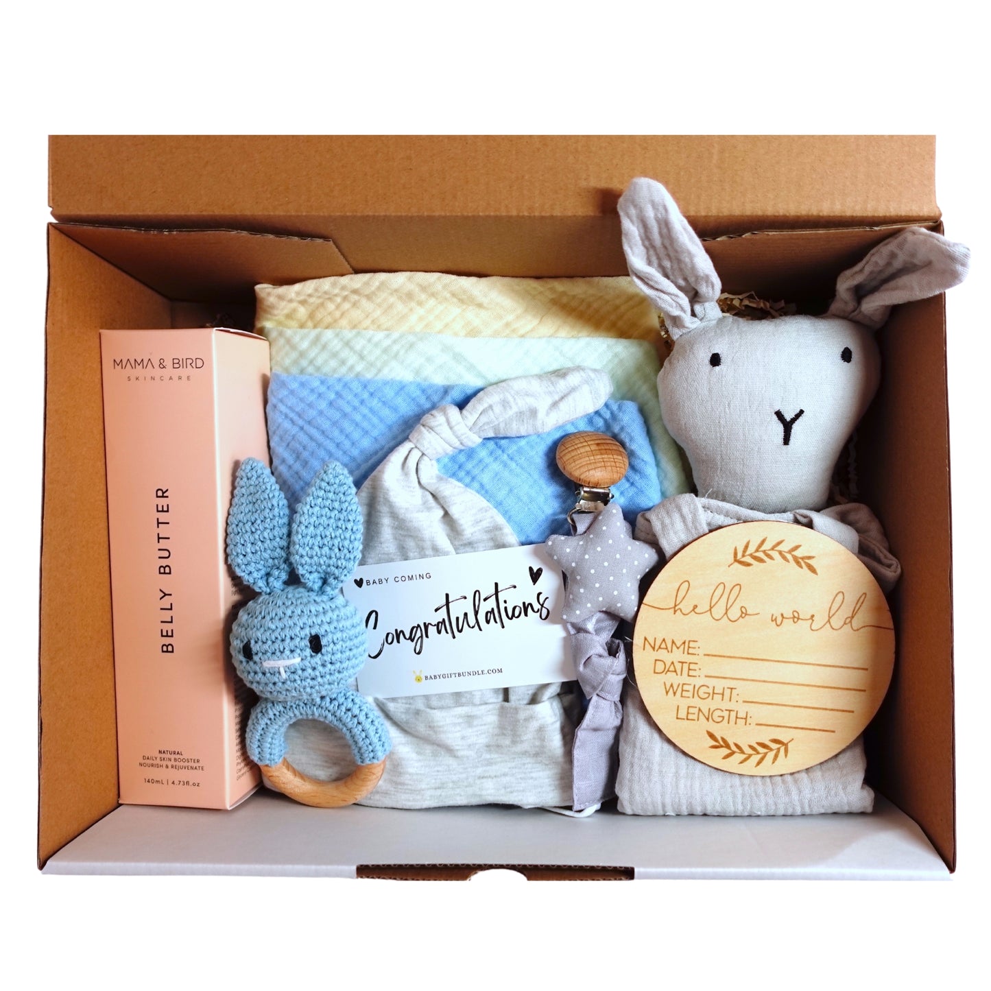 Baby Arriving Soon Gift Set - Boy